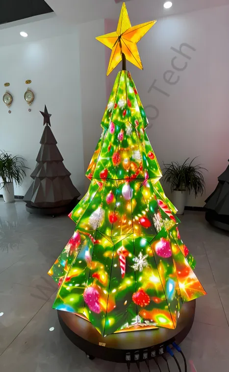 latest company news about A Christmas LED Tree That Never Fades: Meet Our Custom LED Masterpiece!  0