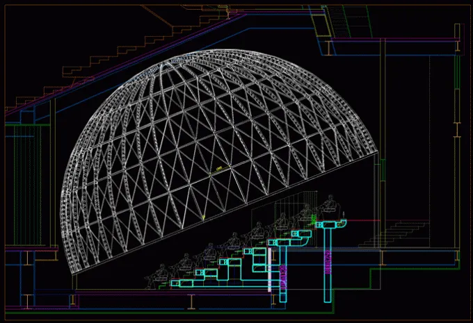 latest company news about In-depth Exploration of Qianjiang Tian Palace Nova Spherical LED Screen part1 11