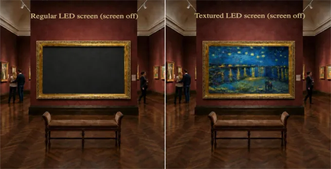 latest company news about Not Just an LED Display: How Texture Displays Allow Screens to Truly Integrate into Spaces Part1  0