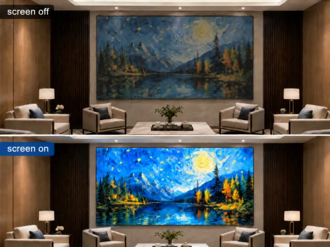 latest company news about Not Just an LED Display: How Texture Displays Allow Screens to Truly Integrate into Spaces Part1  1