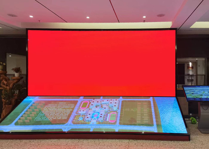 6.91 m² P1.25 sand-table display