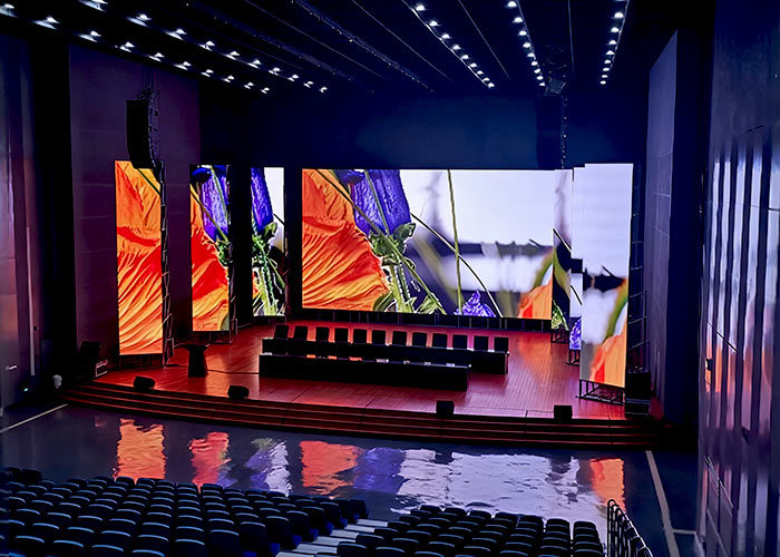 160 m² P4 broadcast studio backdrop