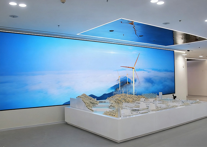24.576 m² P1.2 exhibition display