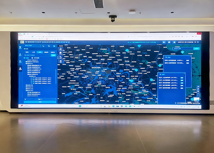 15.83 m² P1.25 data visualisation wall
