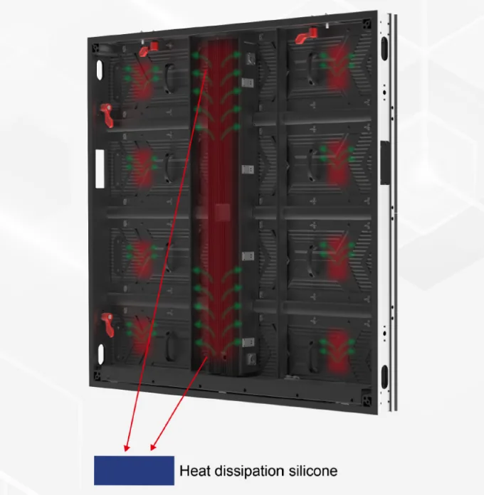 Fixed Outdoor Series · 1000 × 1000 mm Cabinet detail 4