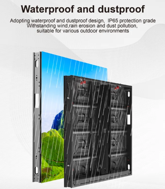 Fixed Outdoor Series · 1000 × 1000 mm Cabinet detail 11