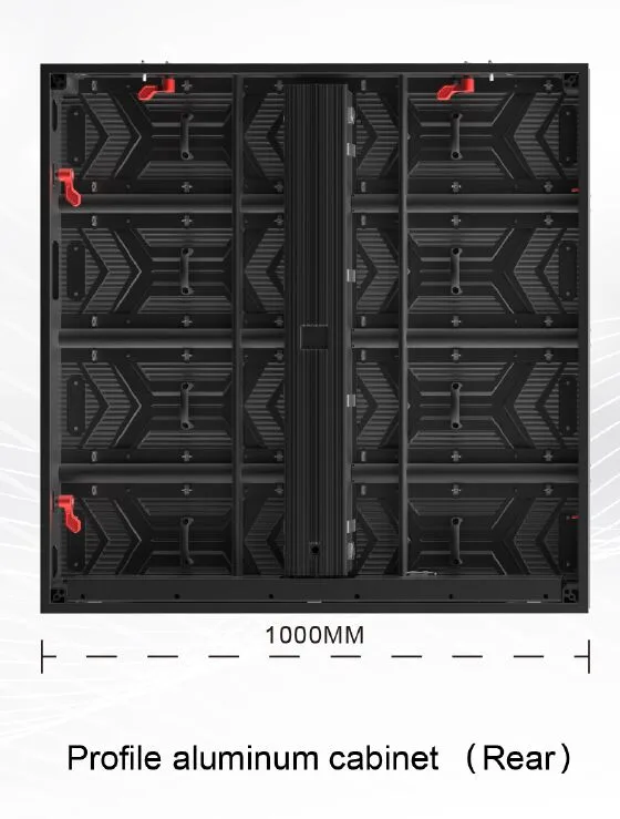 Fixed Outdoor Series · 1000 × 1000 mm Cabinet view 4