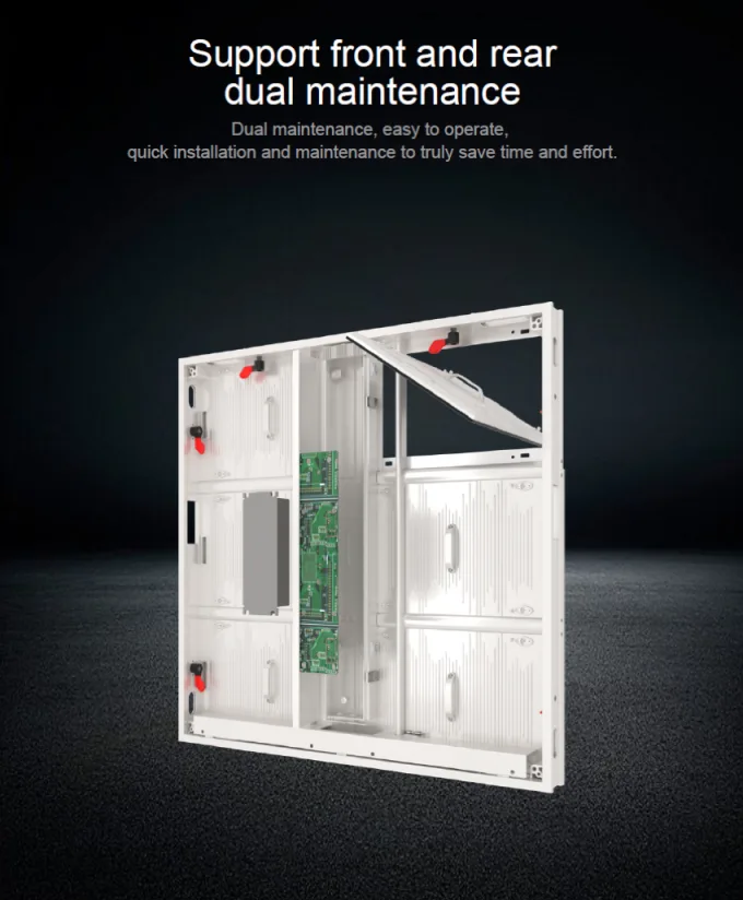 Fixed Outdoor Series · 960 × 960 mm Cabinet detail 3