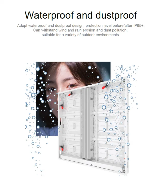 Fixed Outdoor Series · 960 × 960 mm Cabinet detail 4