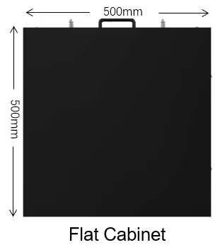 Flat cabinet